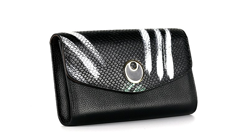 CSYM19 Leather clutch bag